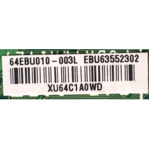 MAIN PARA TV LG / NUMERO DE PARTE EBU63552302 / EAX66773604 / 63552302 / 64EBU010-003L / XU64C1A0WD / PANEL LC215EXE (SG)(A1) / MODELO 22LX570M-AU.BUSHLJM	